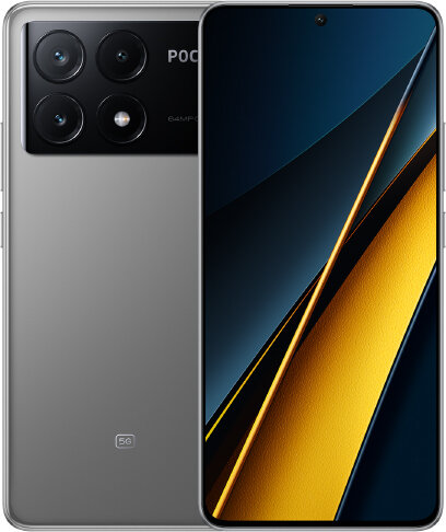 Смартфон Xiaomi Poco X6 Pro 5G 12/512Gb NFC RU Grey