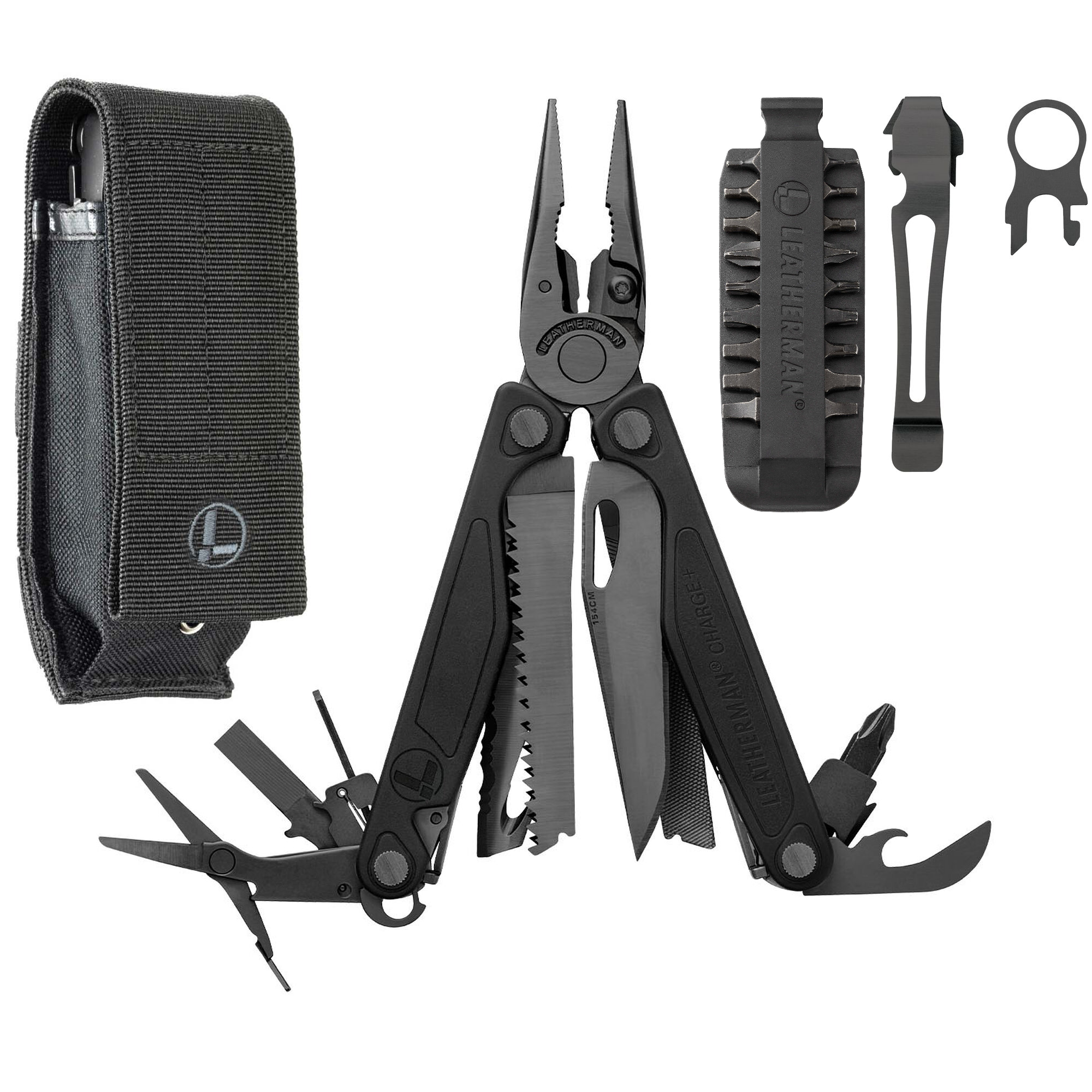 Мультиинструмент (мультитул) Leatherman Charge Plus Black