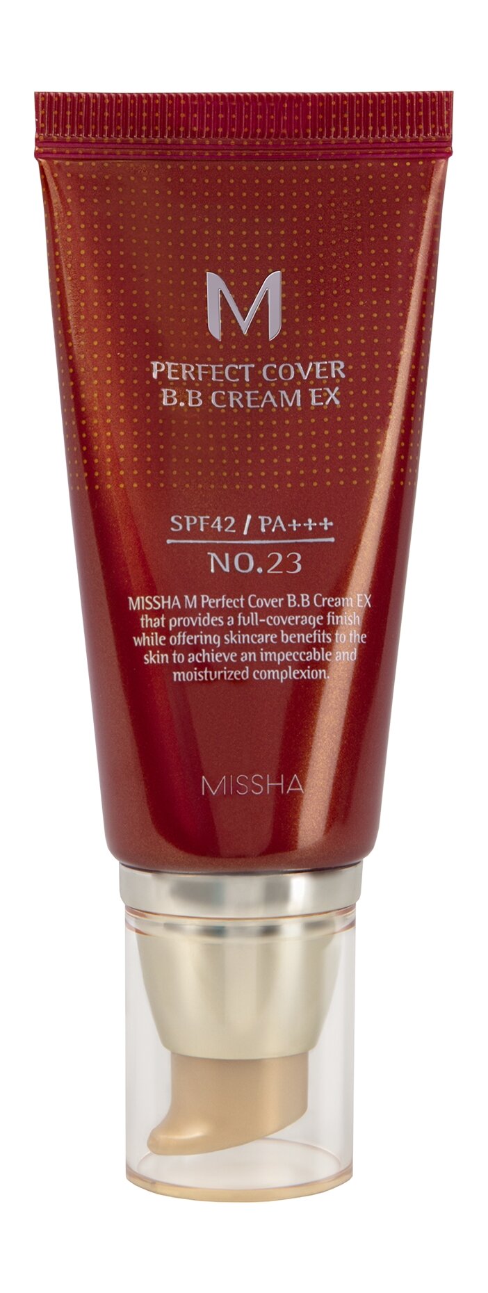 MISSHA M Perfect Cover BB Cream Тональный крем EX SPF 42/PA+++, 50 мл, 23 Natural Beige