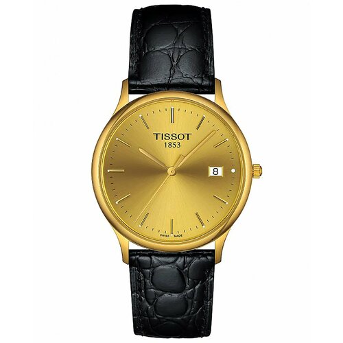 Наручные часы TISSOT T-Gold T9134101603101, черный, коричневый