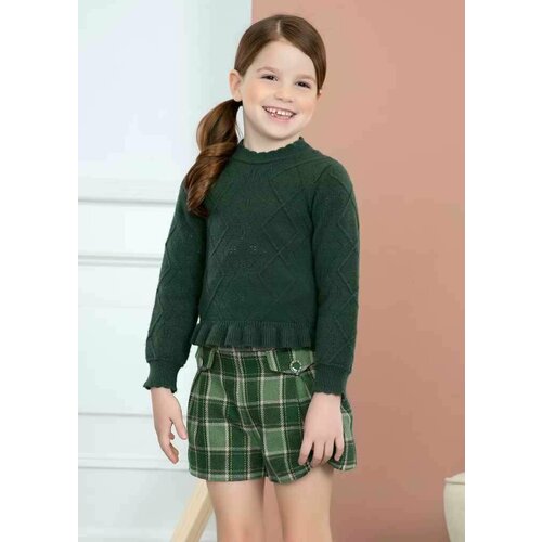 фото Шорты abel & lula, размер 7 лет, зеленый