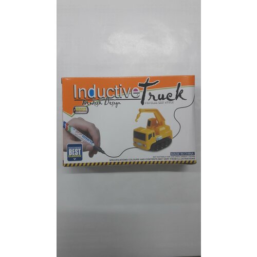 Машинка с оптич. сенсором Техника едет по маркеру , батарейки