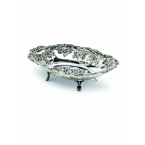 Ваза для фруктов овальная CHINELLI ROYAL OLD BRITAIN SHEFFIELD 8085100 310x235h70