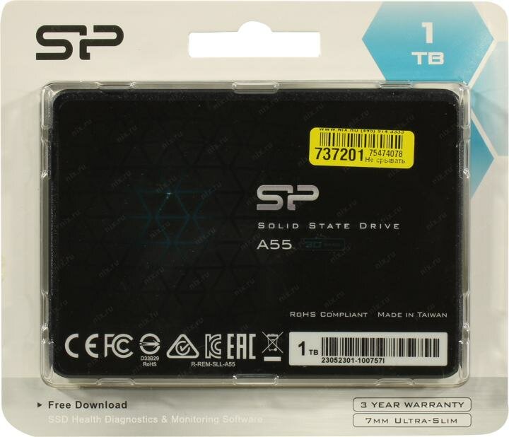 SSD накопитель SILICON POWER Ace A55 1Тб, 2.5", SATA III - фото №15