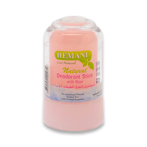 Минеральный Дезодорант Алунит с Экстрактом Розы 70 г - Hemani 572₽