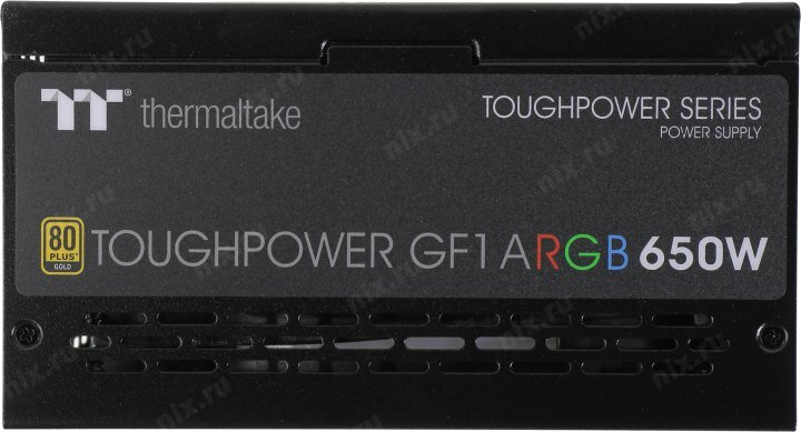 Блок питания THERMALTAKE Toughpower GF1 ARGB, 650Вт, 140мм, черный, retail [ps-tpd-0650f3fage-1] - фото №13