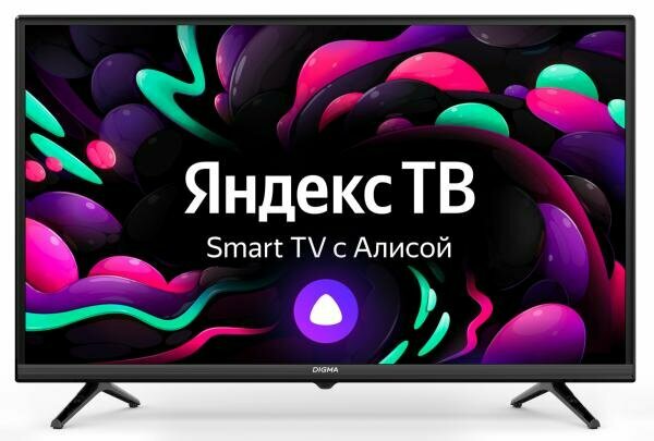 Телевизор Digma DM-LED32SBB35 черный