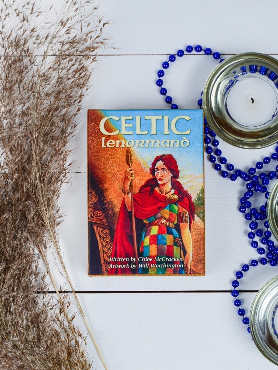 Карты Оракул Ленорман Кельтский / Celtic Lenormand, 45 карт на английском языке — фото 1