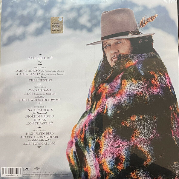 Zucchero Zucchero - Discover (2 LP) Мистерия звука - фото №5