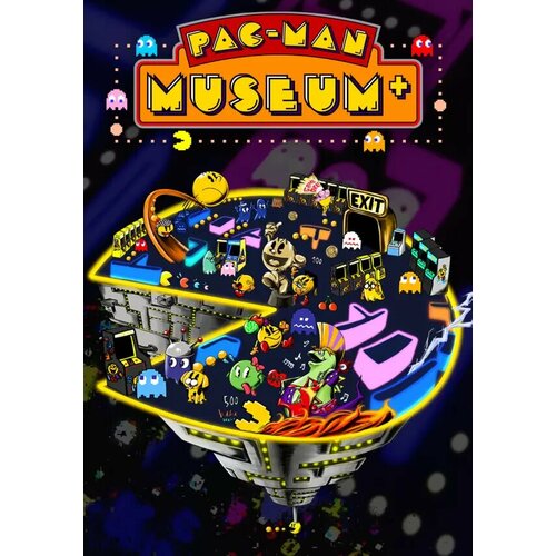 PAC-MAN MUSEUM+ (Steam; PC; Регион активации Россия и СНГ) детская футболка pac man дракон 140 синий