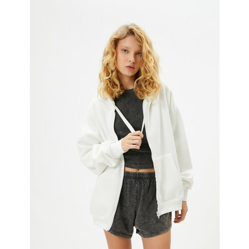 фото Толстовка koton, размер ml, бежевый