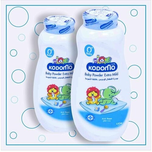 2 шт Lion Kodomo Присыпка максимальная нежность с алое и витамином Е 0 50 гр 566₽