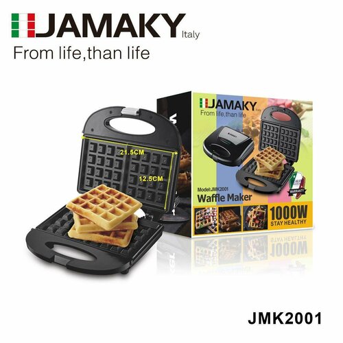 Вафельница JMK-2001 предназначена для приготовления Бельгийских вафель что позволит вам каждый день радовать своих близких вкусными и ароматными десертами 147000₽