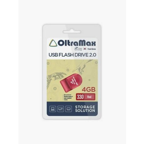 USB флеш накопитель OM-4GB-330-Red