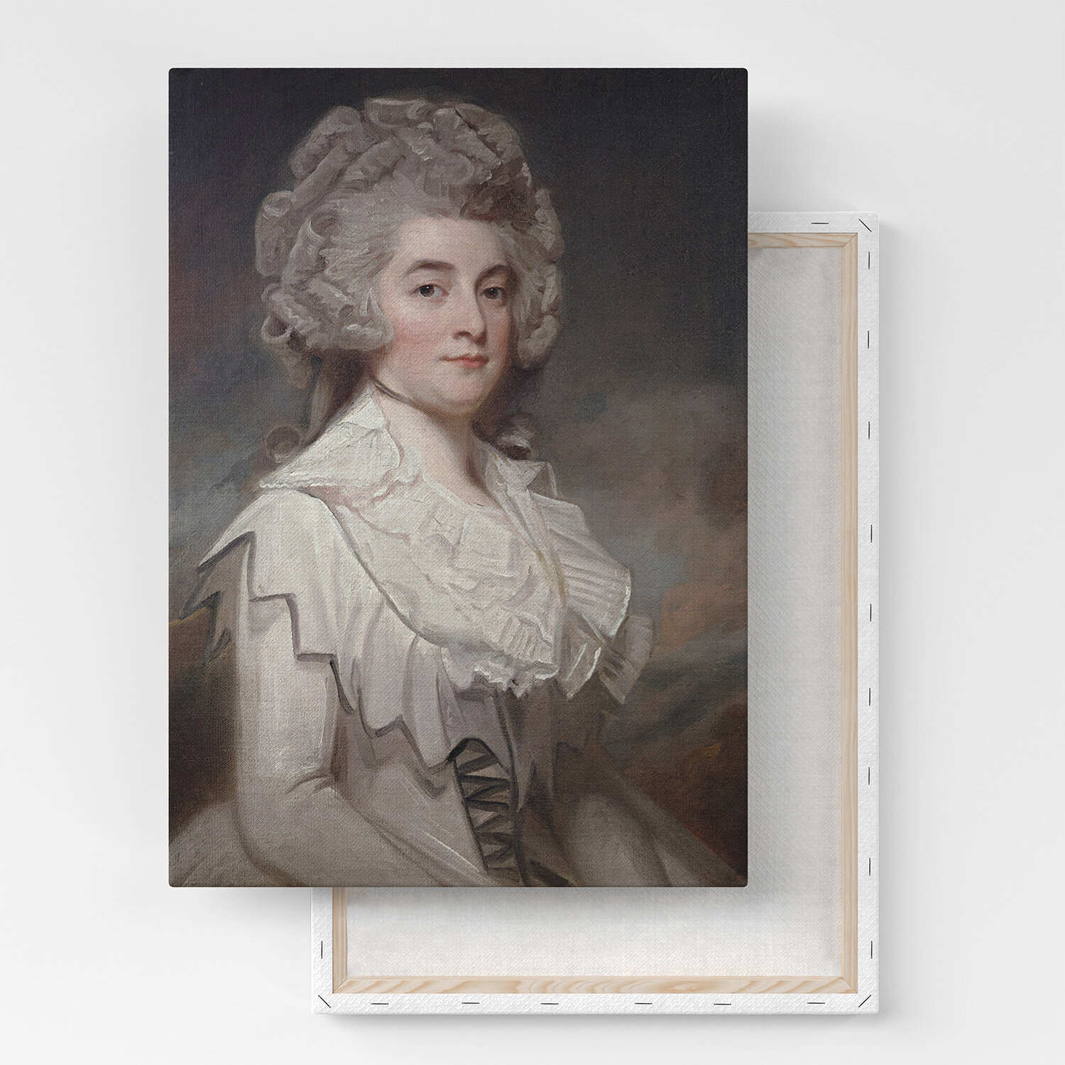 Картина на холсте, репродукция / Джордж Ромни - Miss Mary Finch-Hatton / Размер 30 x 40 см