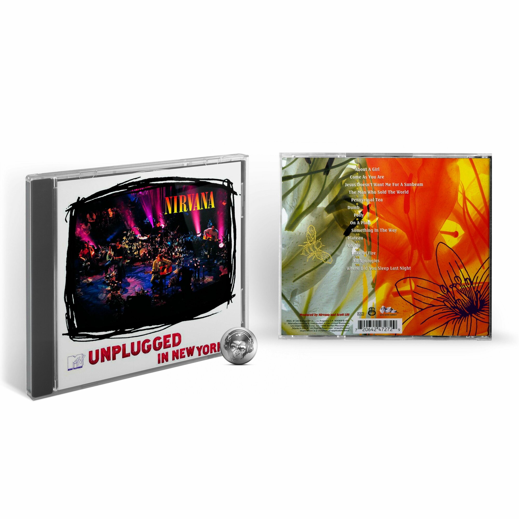 Nirvana - MTV Unplugged In New York (1CD) 1993 Jewel Аудио диск