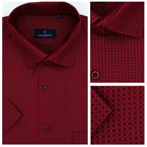 Рубашка DINO SESSUN, размер L, красный