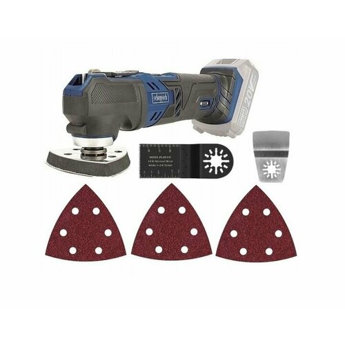 Угловая шлифовальная машина Scheppach Mutitool CMT200-20ProS 20В 950000₽