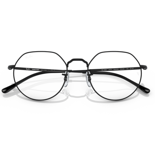 солнцезащитные очки luxottica круглые оправа металл с защитой от уф серебряный Солнцезащитные очки Ray-Ban Ray-Ban RB 3565 002/GG RB 3565 002/GG, черный