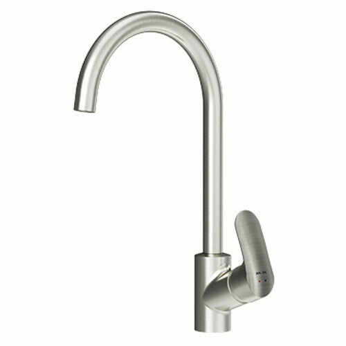 Смеситель для кухни ampm like канал для фильтра латунь сатин 47328₽