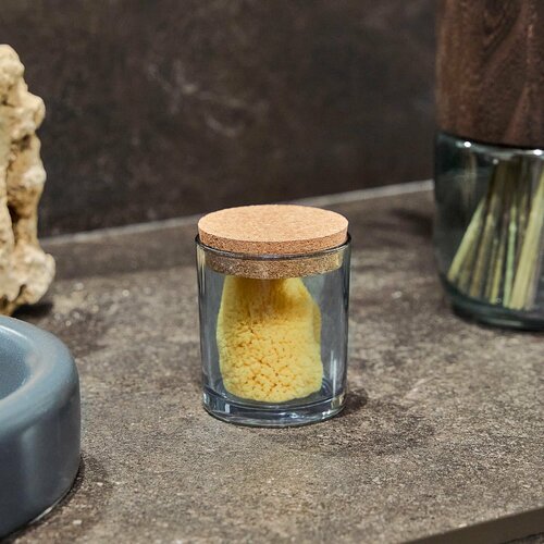 Контейнер Teriberka 8х8х9 см цвет голубой 536₽