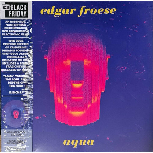 Виниловая пластинка EDGAR FROESE / AQUA - BLACK FRIDAY 2022 RELEASE - PURPLE VINYL (1LP)