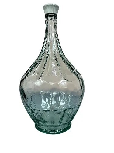 фото Бутылка для напитков из прозрачного стекла 3 литра