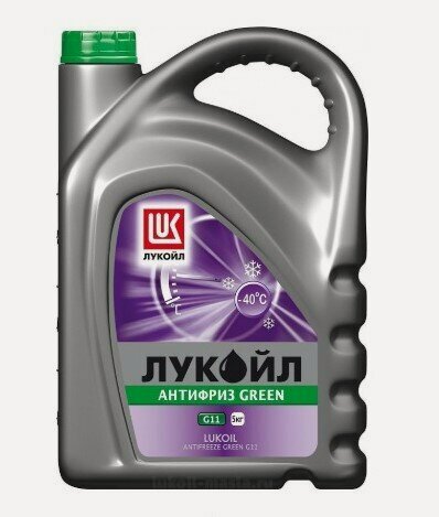 Изображение товара Лукойл Антифриз G-11 GREEN (5кг) 227386