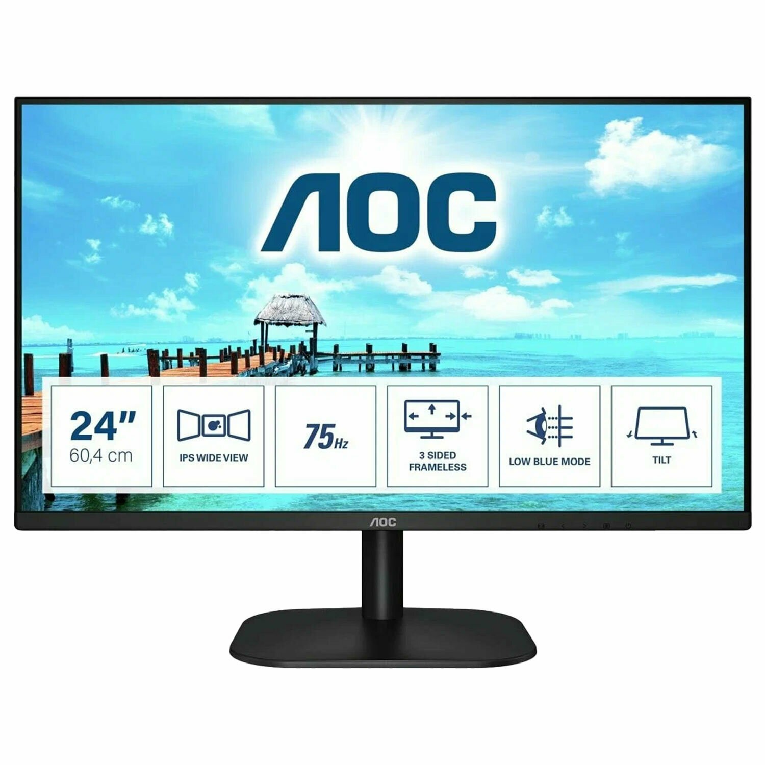 Монитор 21.5" Digma Progress 22A402F, 1920х1080, 100 Гц, VA, черный (dm22vb02) - фото №12