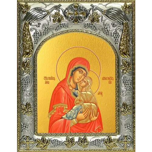 Икона Анна, мать Пресвятой Богородицы, праведная анна праведная мать пресвятой богородицы икона на холсте