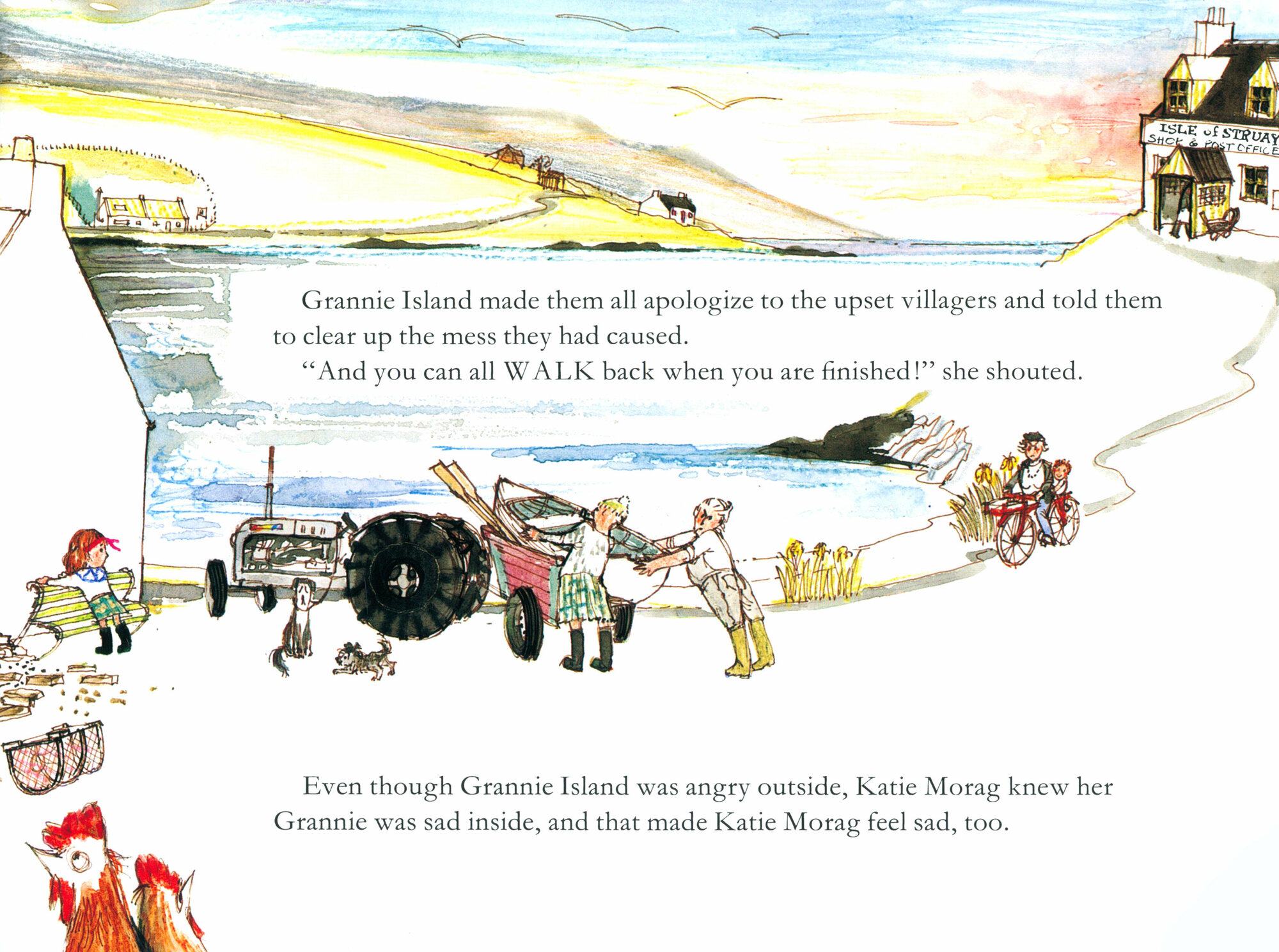 Katie Morag and the Big Boy Cousins / Hedderwick Mairi / Книга на Английском - фото №3