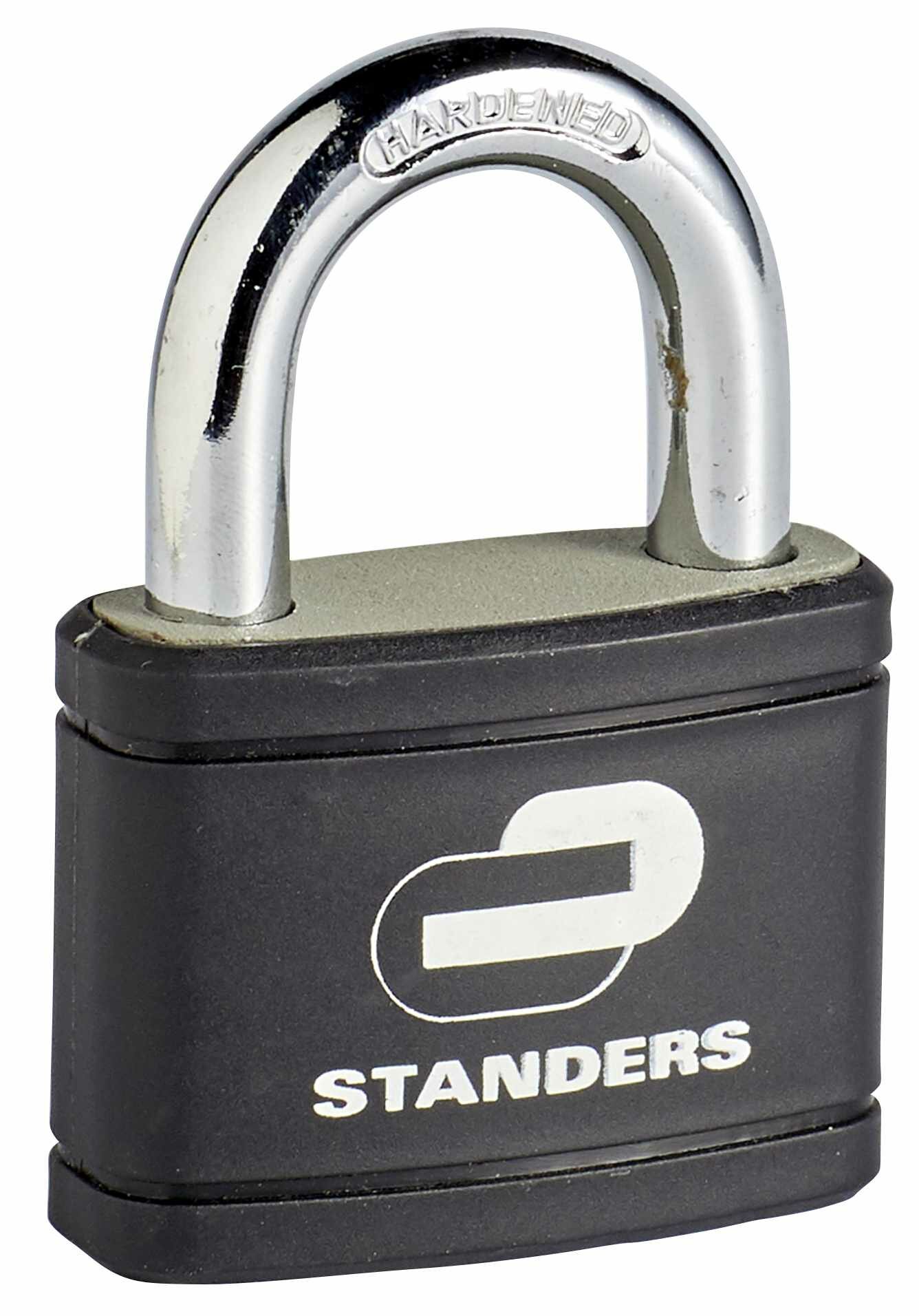 Замок навесной Standers 54x41 мм, чугун - фото №1
