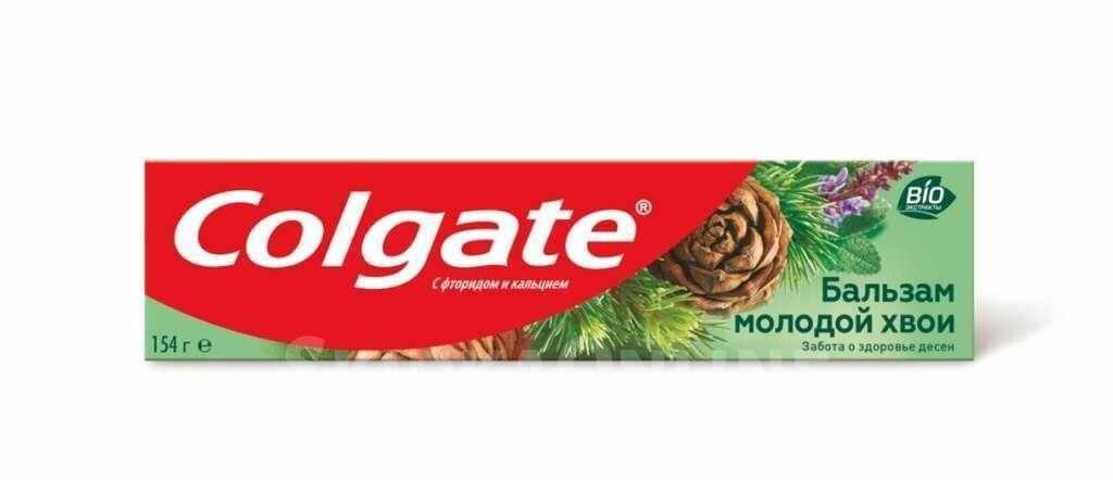 Зубная паста Colgate Бальзам молодой хвои противовоспалительная 100мл - фото №19