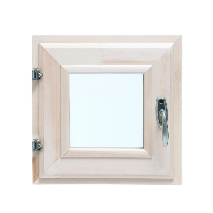 Окно, 30×30см, двойное стекло, из липы 1192121