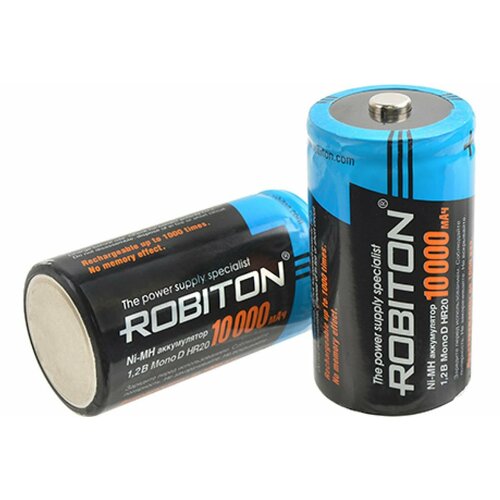 Robiton аккумулятор 10000MHD-2 BL2 кор.80 13650