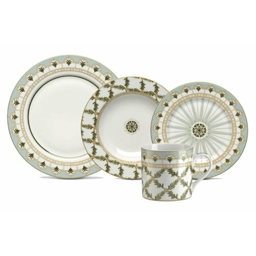 Набор обеденный с кружками Rosita 4 персоны 16 предметов Pozzi Milano 1876 15366₽