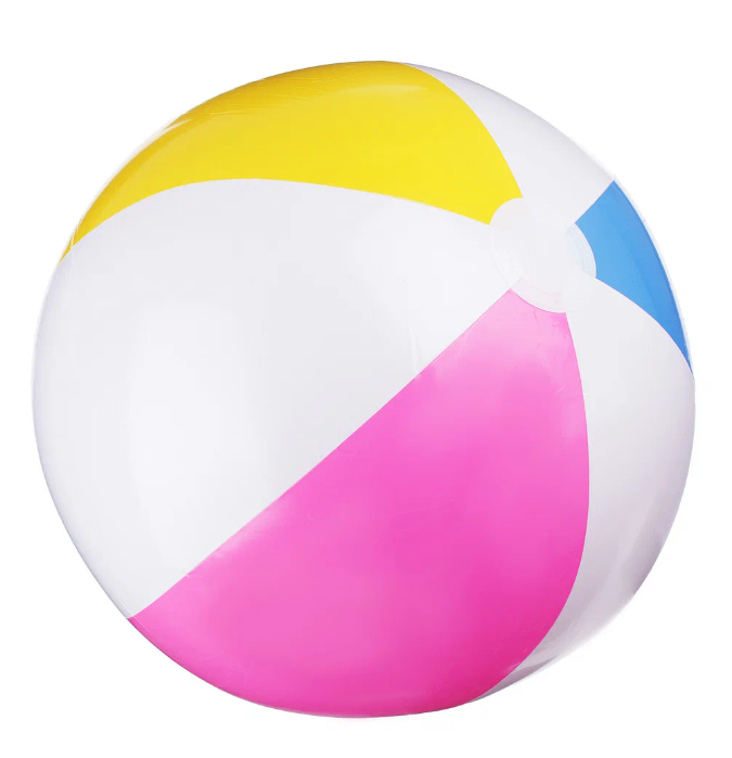 Мяч надувной пляжный "Цветик", 61 см, Intex 59030