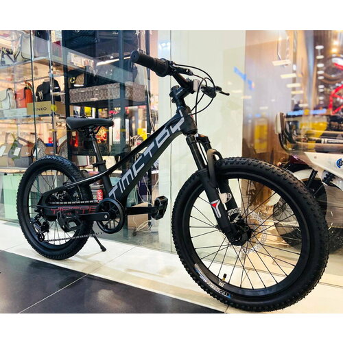 Горный детский велосипед TimeTry 226 7s 20 дюймов для мальчиков и девочек для прогулки скоростной спортивный велик черный 2599000₽