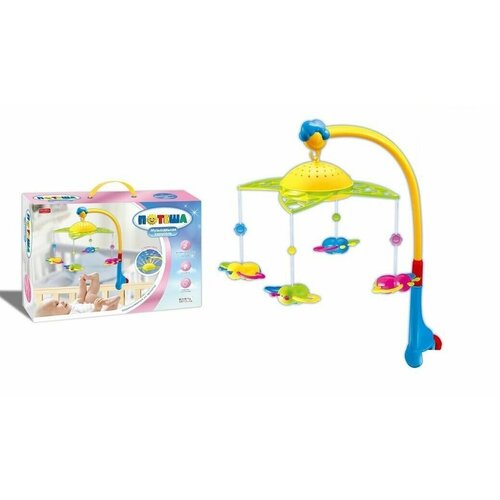 Zhorya Мобиль для кроватки Потеша колыбельные мелодии 4 игрушки 45х10х32 см 2939₽