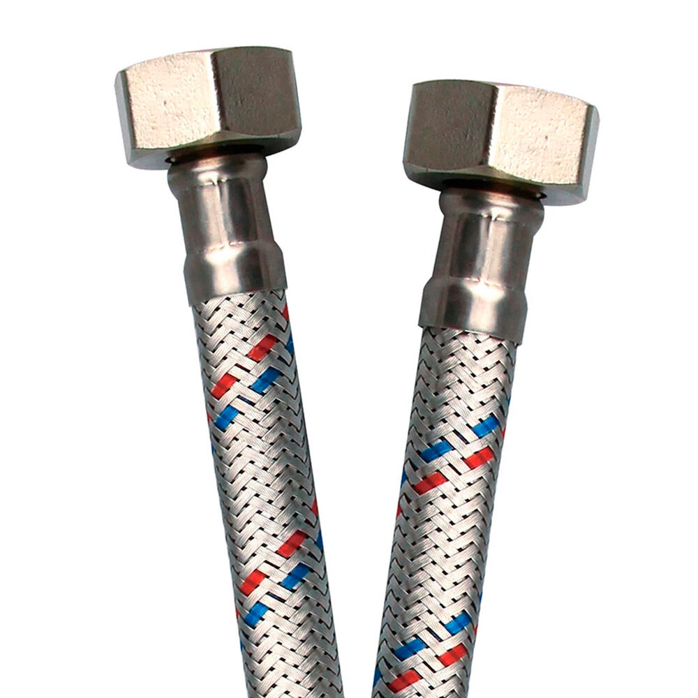 фото Подводка гибкая для воды 1/2 ВР(г) х 1/2 ВР(г) 50 см (1013062)