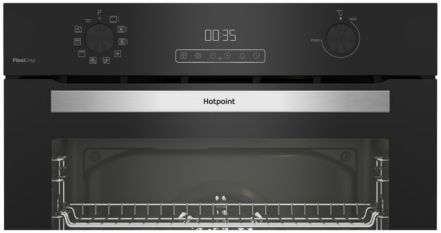 Встраиваемый электрический духовой шкаф Hotpoint FE8 1231 SMP BLG, черный - фотография № 6