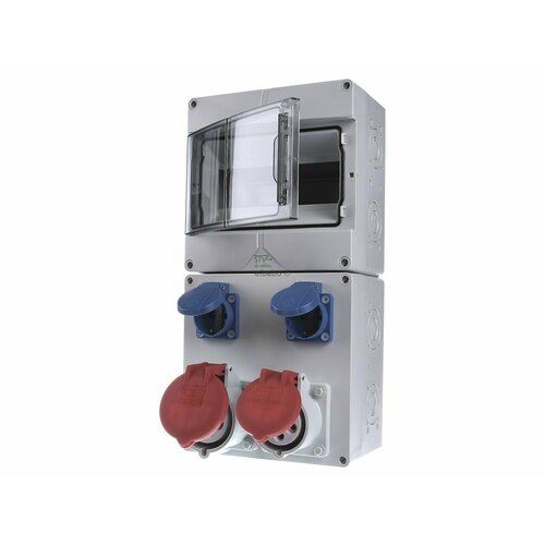 CEE-Socket комбинированное настенное крепление IP44 STV 922-S Spelsberg 72932201 4013902934652 72832₽