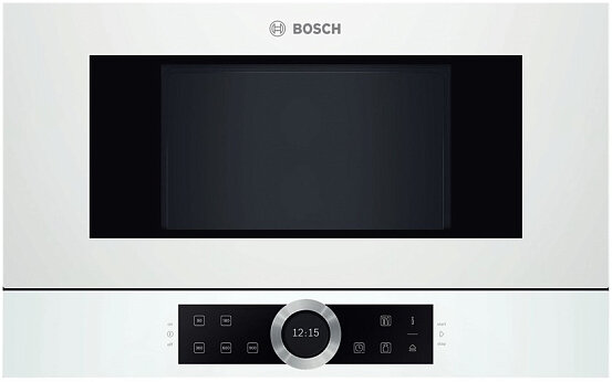 Микроволновая печь встраиваемая Bosch BFL634GW1 белый