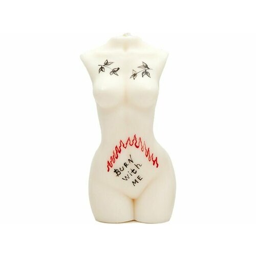Свеча формовая notem Tattoo Femme candle Burn with me