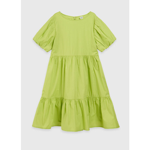 Платье O'STIN, размер 158, зеленый moscovite голубая ярусная юбка moscovite