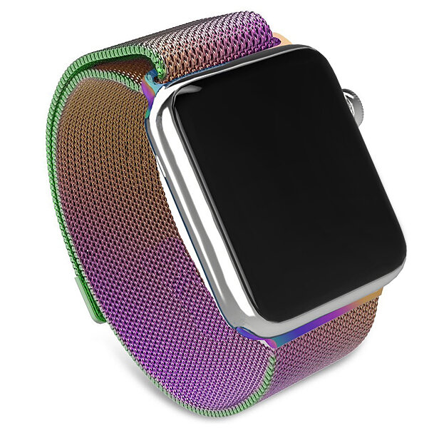 Металлический ремешок Milanese Band для Apple Watch 42/44/45/49 mm Vaporwave