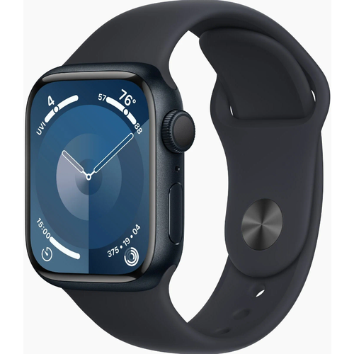 Умные часы Apple Watch Series 9 45 мм Aluminium Case GPS midnight Sport Band SM 4810000₽
