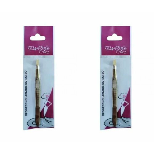 Iron Style Пинцет скошенный 2шт 424₽