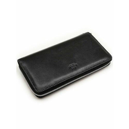 Портмоне dff, фактура гладкая, черный