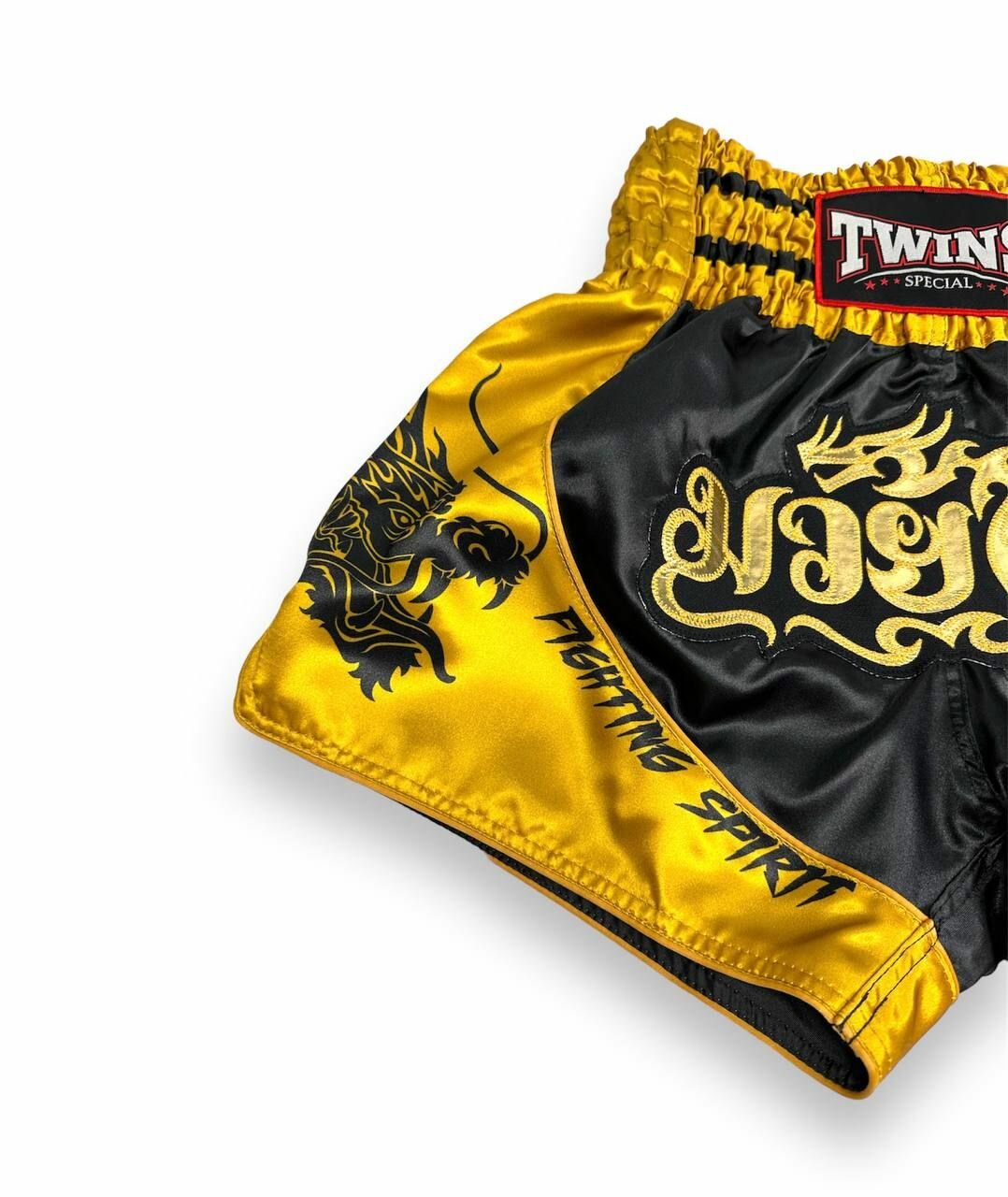 Трусы боксерские Twins Special Базовая коллекция, размер M, черный, золотой — фото 1